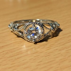 Sterling Silver CZ Ring